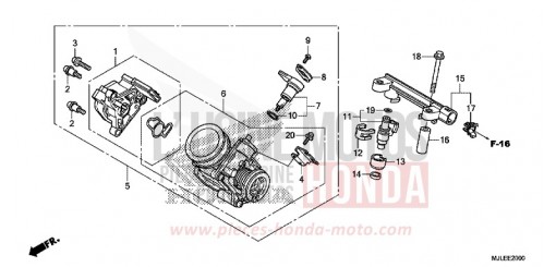 THROTTLE BODY NC750SAF de 2015